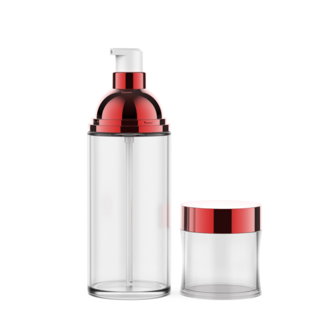 100ml Straight round cosmetic set bottle cosmetic PET package 3.jpg